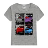 Japans Finest  Supra  R34  NSX  FD3S RX7 Kids T-Shirt Children T-Shirt Cartoons Kid Tee Shirts Casual Clothes Boy Girl Tops 3
