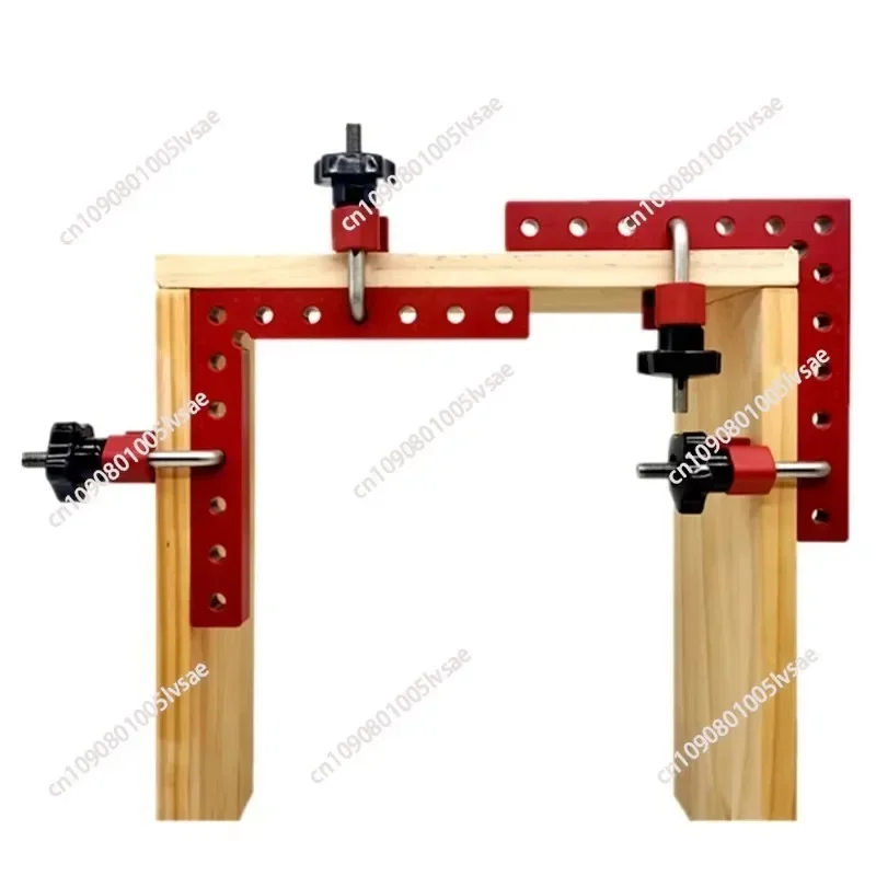 3/6/12-piece woodworking right angle clip, aluminum alloy angle ruler 90 degrees right fixture