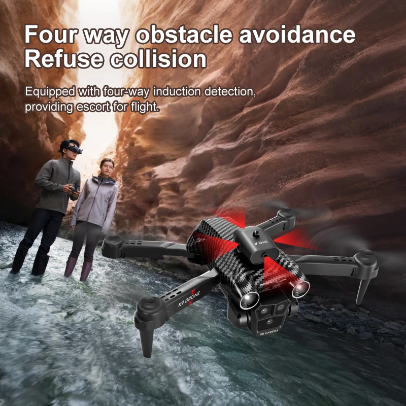 KBDFA K9 Max Drone Profesional Dual HD Camera Aerial Photography