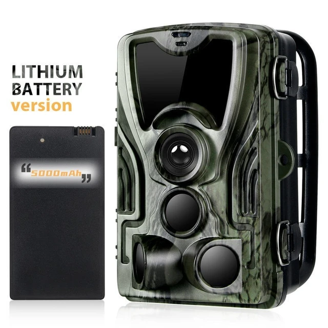 Outdoor 24MP 1080P Hunting Camera 5000 MAh Lithium Battery Night Vision  Observation Camera Farm Orchard Home