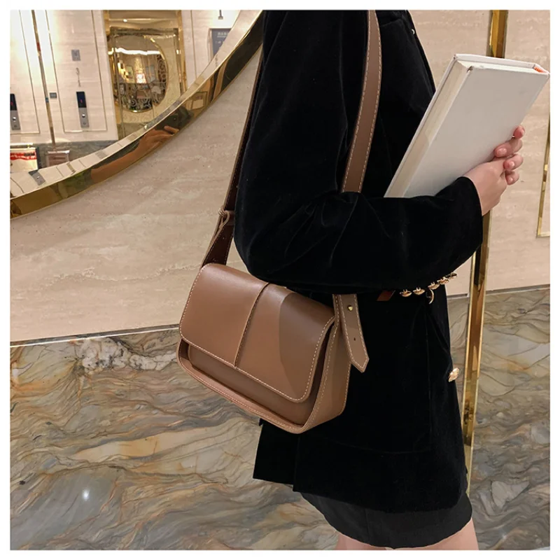 Shoulder Bag For Women Soft Leather Underarm Bag New Crossbody Handbag Luxury Brands Fashion Trendy Student Bag