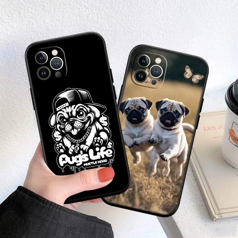 Pug Dog Design Phone Case - Durable and Stylish Protection