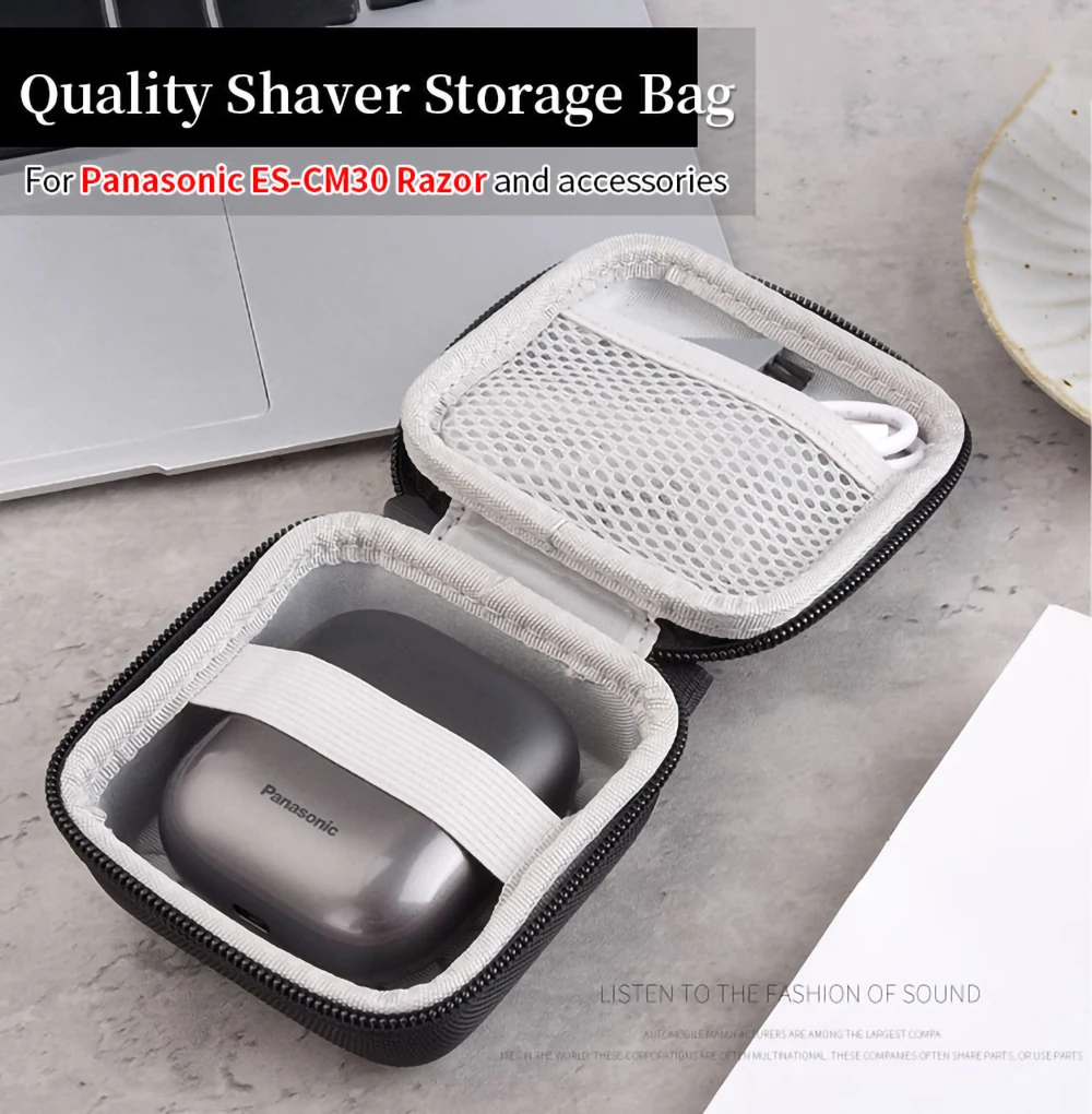 Hard EVA Carrying Case for Panasonic ES-CM30 Razor Storage Bag Men's Electric Shaver Portable Travel Box
