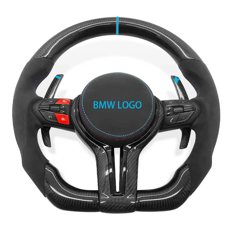 

Индивидуальное рулевое колесо из углеродного волокна для BMW M6 с подогревом