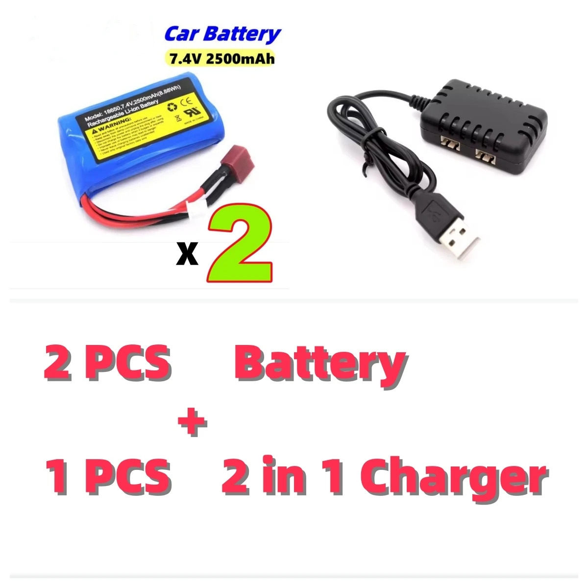 JHD SG116 PRO Original Battery 7.4V 2500mAh For ZLL SG116 MAX