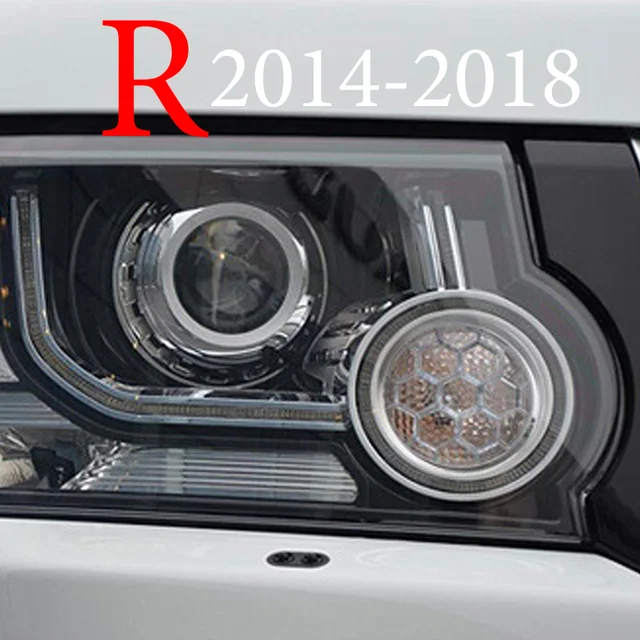 Left Right Side Car Headlight Covers Head Light Lamp Shell Lens Front