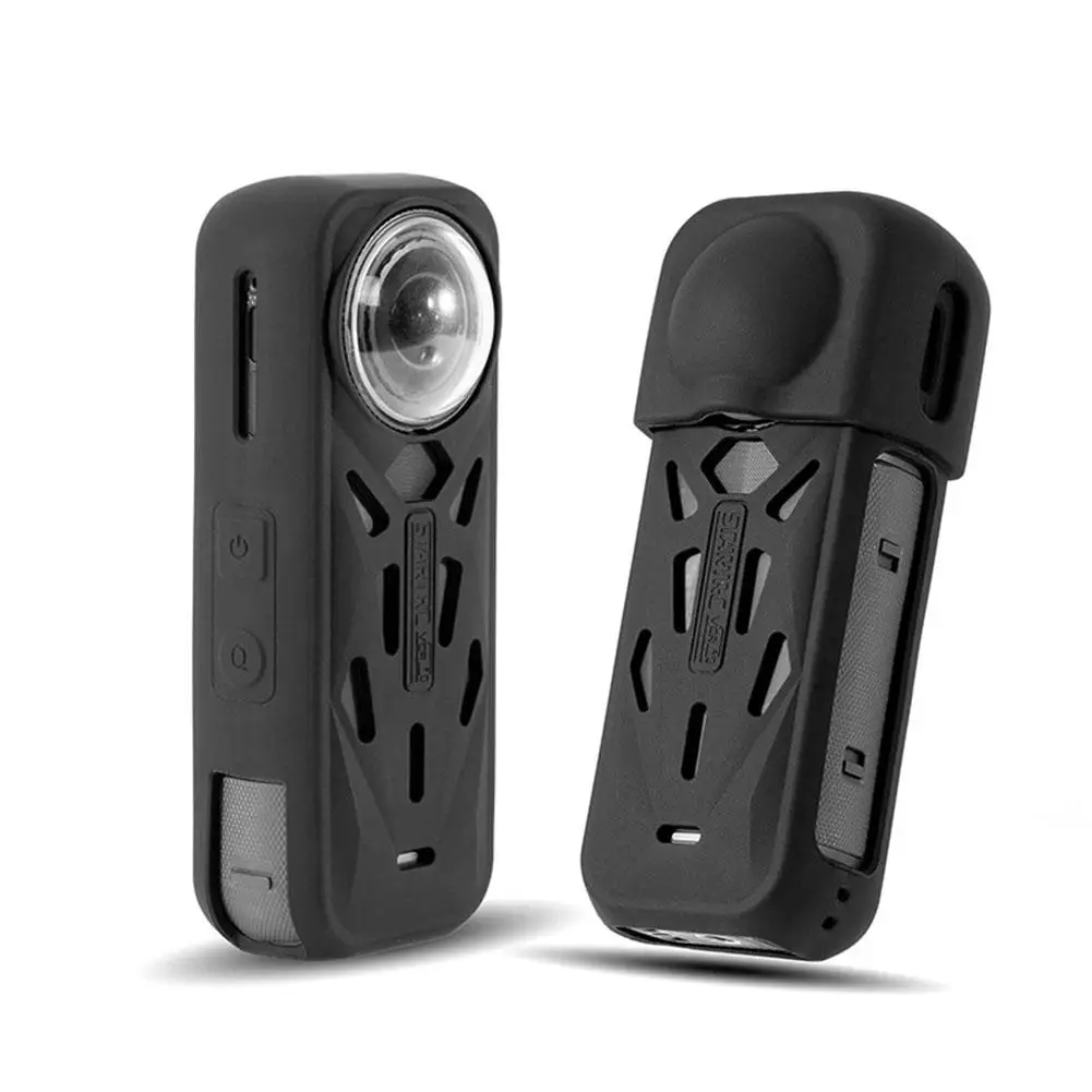 Silicone Protective Cover for Sports Camera Black