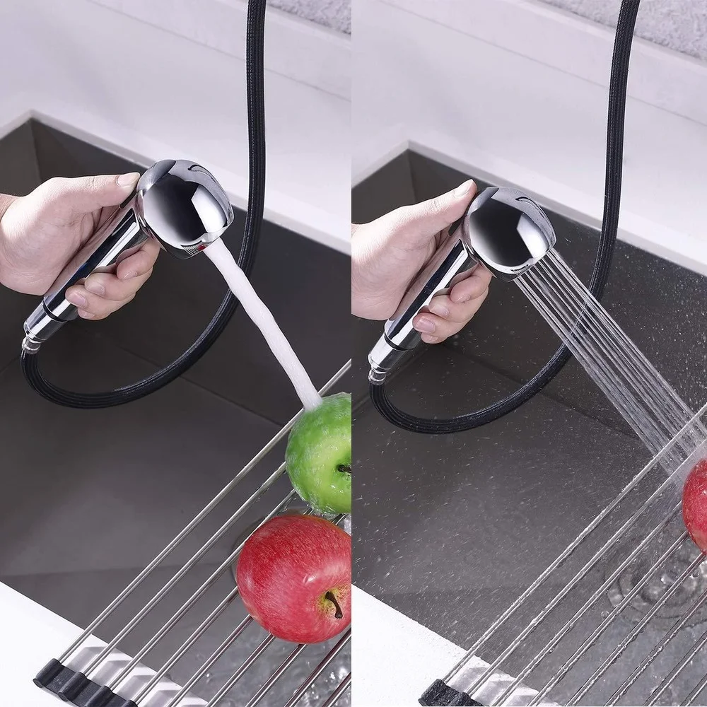 Cucina portatile estraibile rubinetto spruzzatore d'acqua testa G1/2 miscelatore rubinetto bagno sostituzione soffione doccia ugello multifunzione
