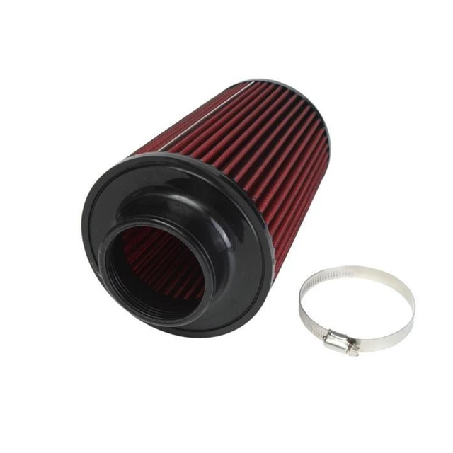 K & n 76MM 3 pollici filtro dell'aria flusso tubo di aspirazione potenza  filtro dell'aria filtro di ingresso filtro dell'aria modificato filtro di  aspirazione conico rotondo alto - AliExpress