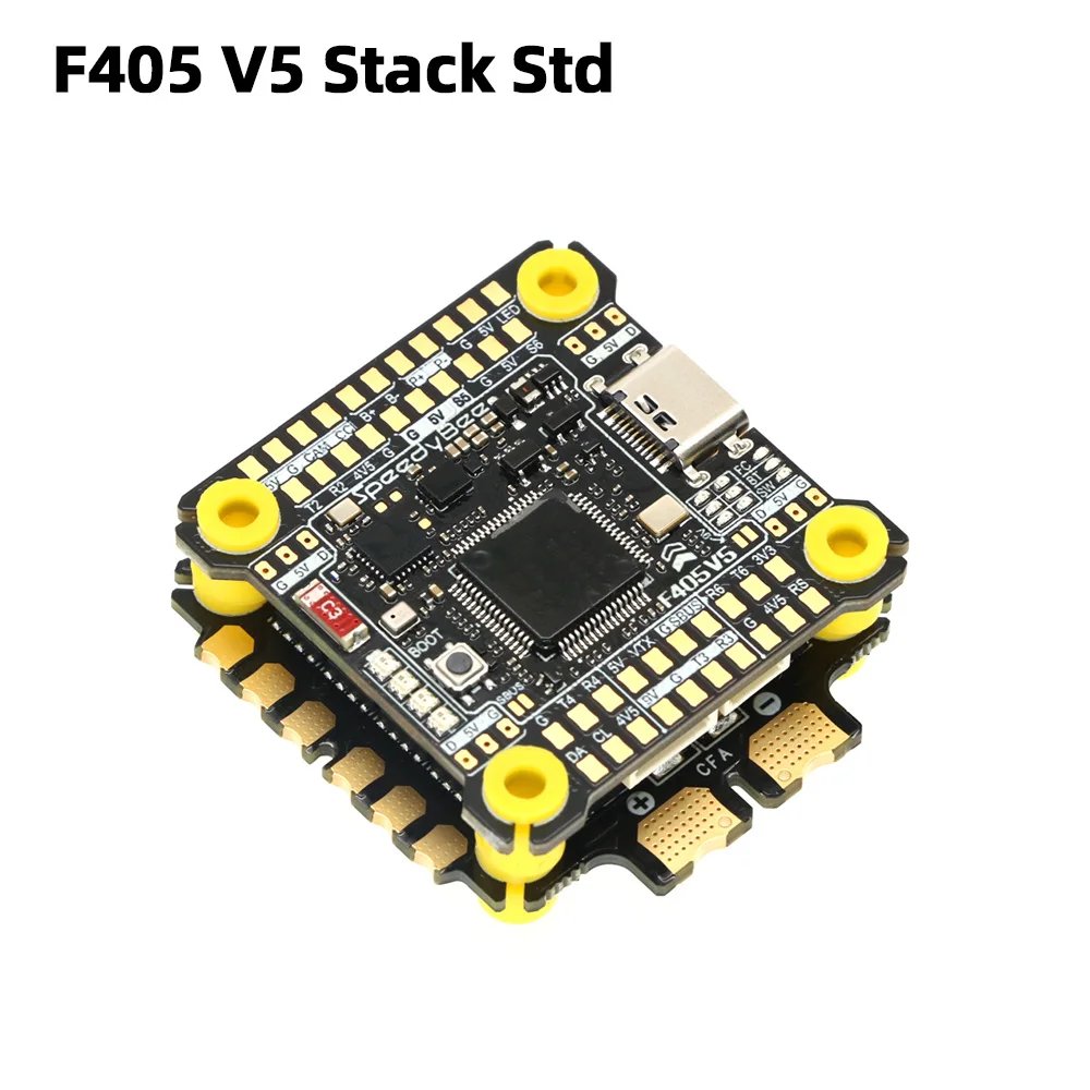 SpeedyBee F405 V5 55A Stack（F405 V5 30.5&times;30.5mm Model Aircraft Flight Controller+ 55A 4-in-1 ESC with ox32 Firmware）