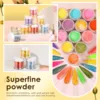 20 Color Acrylic Nail Powder Set, Fine Glitter, Ideal For Women Party Favors 2