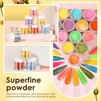 20 Color Acrylic Nail Powder Set, Fine Glitter, Ideal For Women Party Favors 2