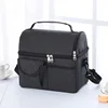 Lunch Bag Reusable Insulated Thermal Bag Women Men Multifunctional 8L Cooler and Warm Keeping Lunch Box Leakproof Waterproof 1