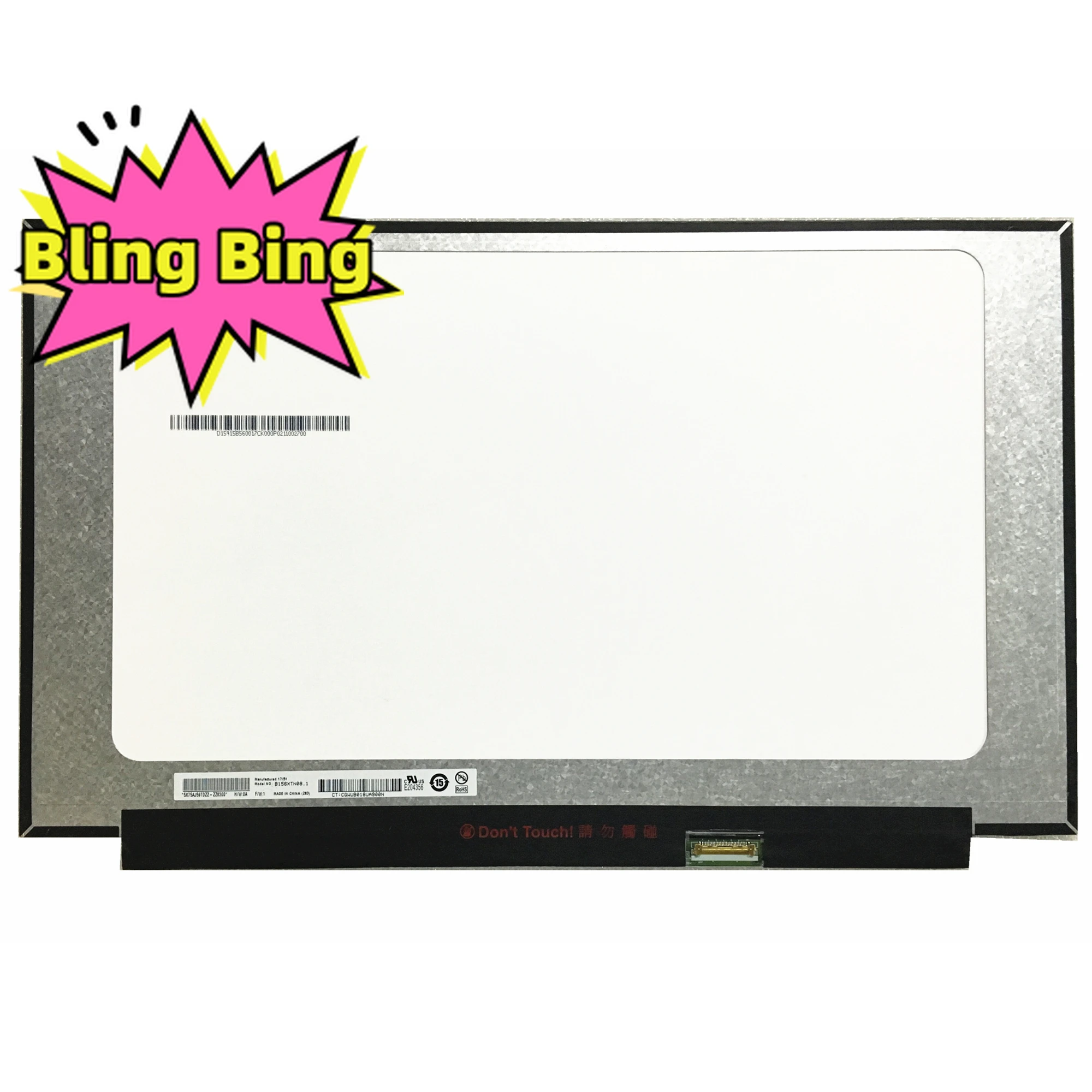 

B156XTN08.1 EDP 15,6 "без винта 1366x768 отверстия, панель дисплея, 30-контактный фотографический ЖК-экран