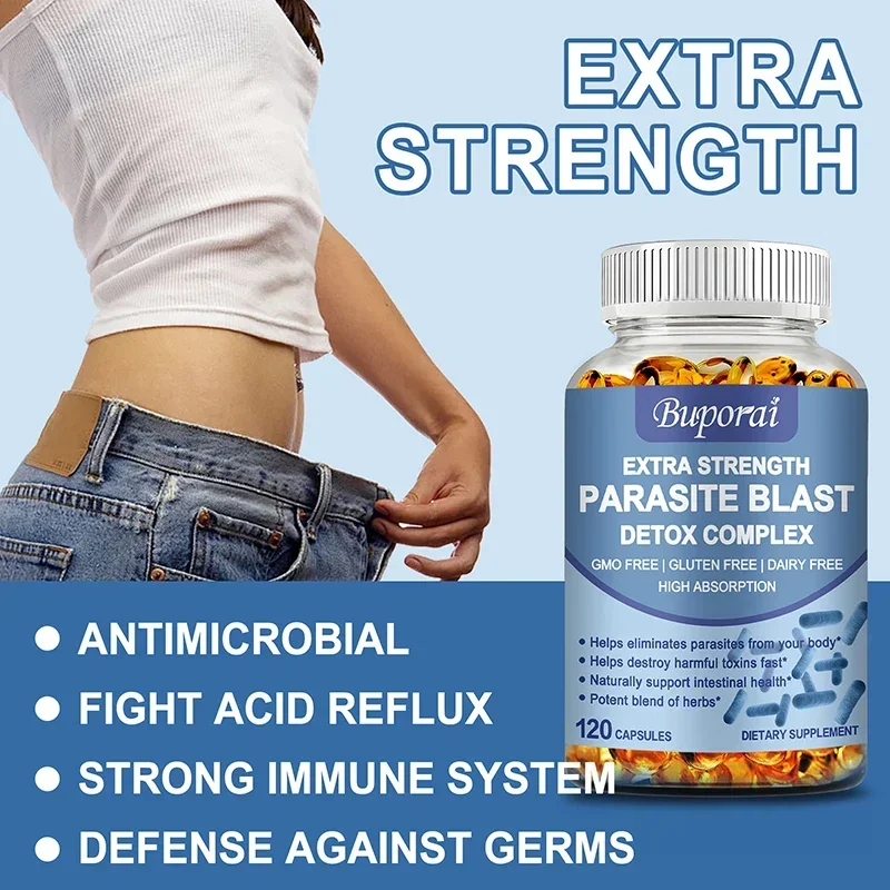 Parasite Blast Detox Complex Promotes Intestinal Metabolism Digestive Immune Health