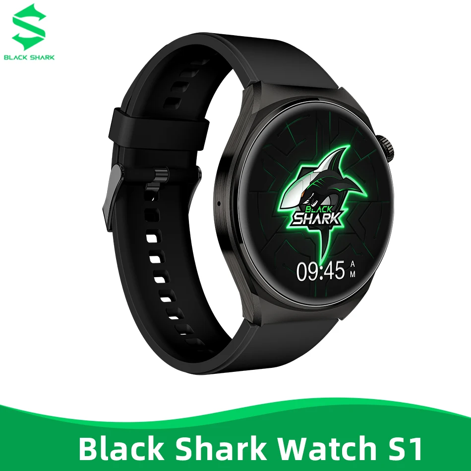 

Black Shark Watch S1 Smartwatch 24H Health Monitoring 1.43 AMOLED Screen 10 Days Battery Life 100+ Sport Model