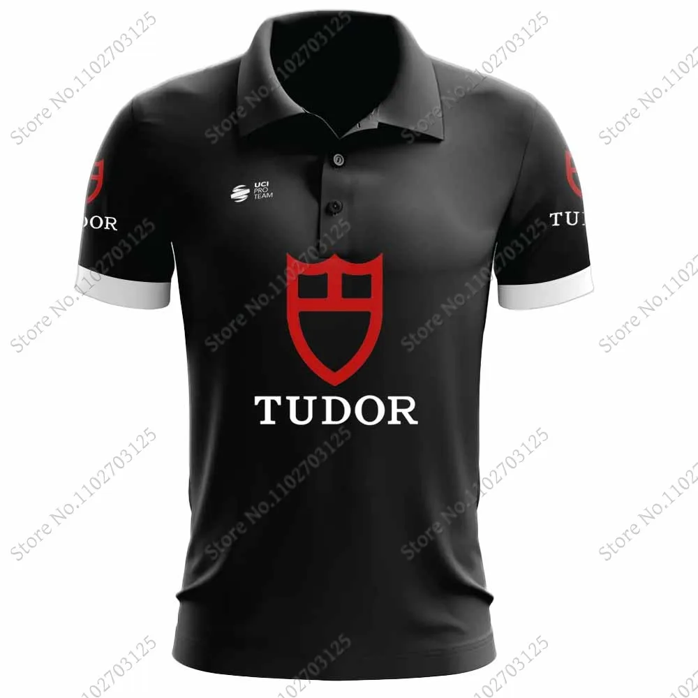 

Рубашка-поло Tudor Pro Team Мужская Повседневная, Модная трикотажная одежда с коротким рукавом, деловая одежда, 2024