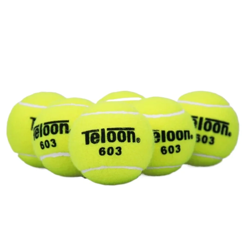 30pcs/set Teloon 603 Tennis Balls Professional Training Ball Durable Match Train School Sports indoor Outdoor Games