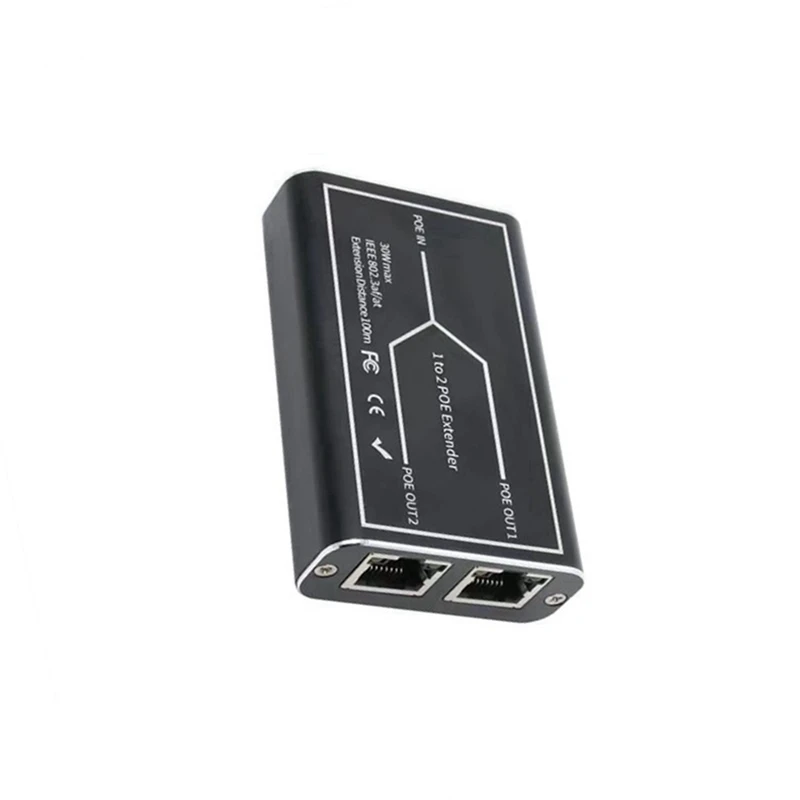 NVR IP 카메라용 POE 확장기, POE 범위 100 미터 확장, 3X 2 포트, IEEE 802.3Af 표준, 100Mbps