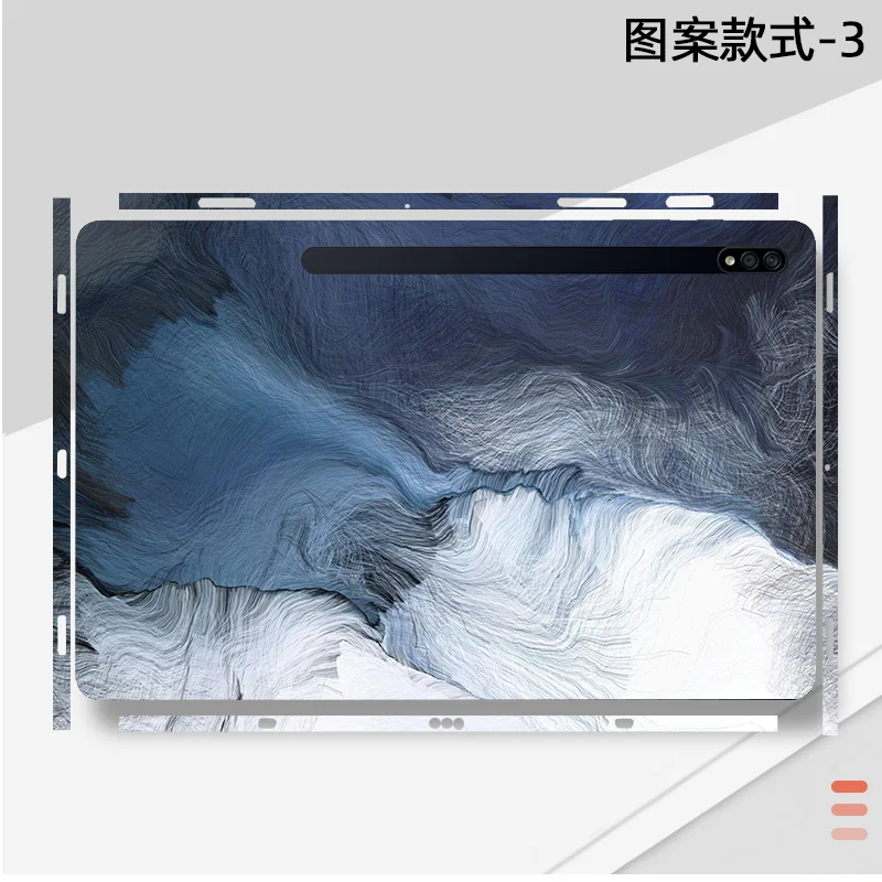 For Sumsung Tab S10 S9 S8 Ultra 14.6 Tab S8+ 12.4 S7+ FE T970 T870 Full Body Laptop Vinyl Decal Cover Sticker Skin Protector