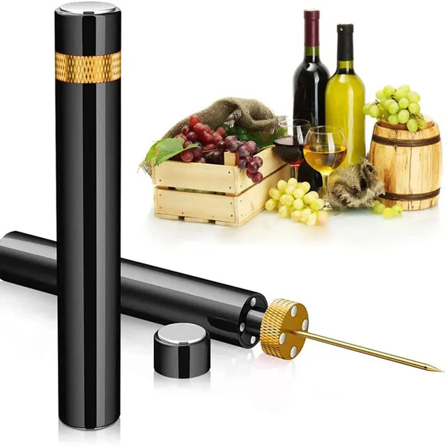 Apribottiglie portatile pompa per la pressione dell'aria del vino bottiglia apribottiglie strumenti per Bar accessori per la casa ristorante amanti del vino 1