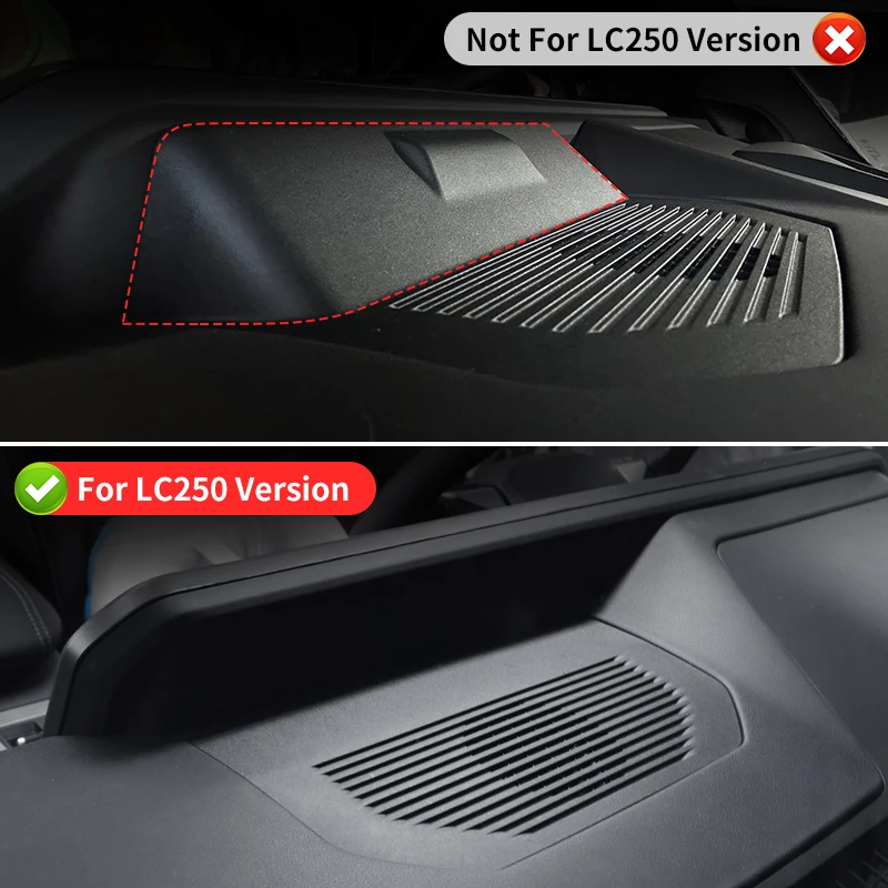 For Toyota Land Cruiser 250 Prado LC250 1958 Center Dashboard Console Storage Protection Sleeve Interior Accessories car non slip mat car dashboard mat non slip dash mat car storage accessories