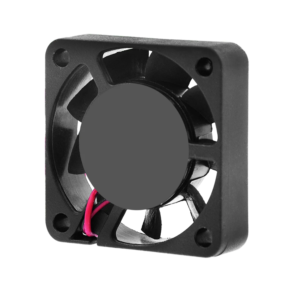 Cooling Fan 40mm 2 Pin PC Fan 40x40mm 2 Pin Black Desktop CPU Heatsink Cooler Cooling Fan DC 12V 4010 Model