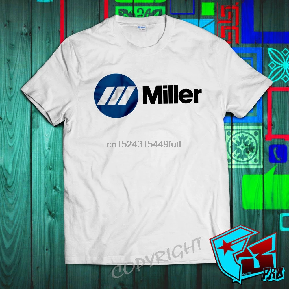 Новое оборудование для сварки Miller белая футболка MIG -TIG-Stick плазменной резки |