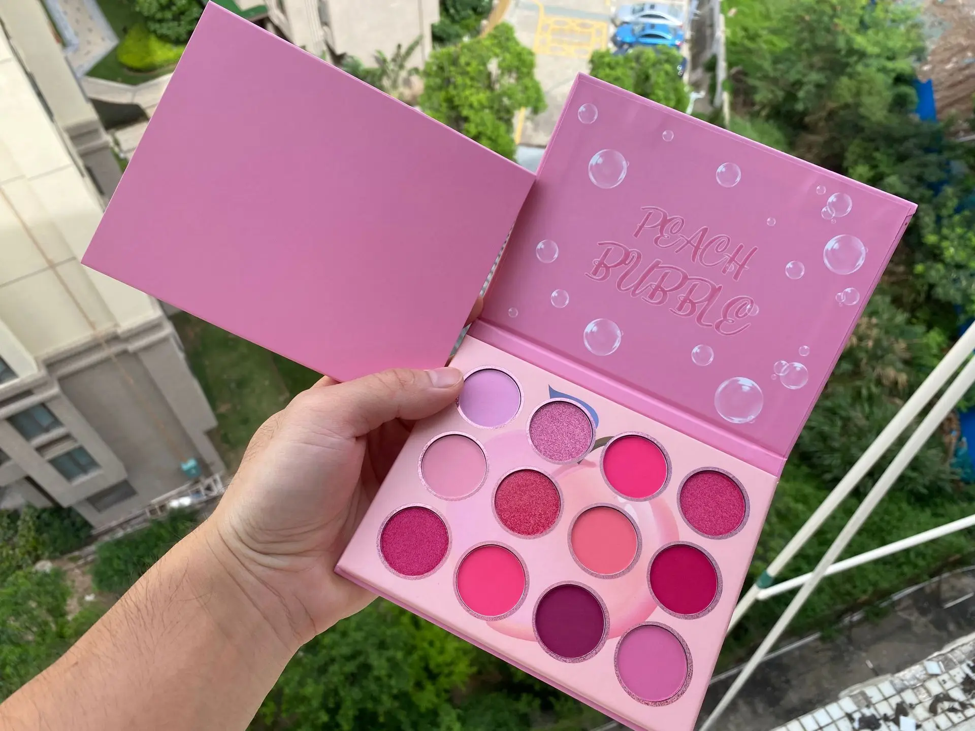 

50 шт., палитра теней для век, оптовая продажа, частная марка, палитра для макияжа, 12 оттенков, пигментированная пудра, компактная фотография, без логотипа