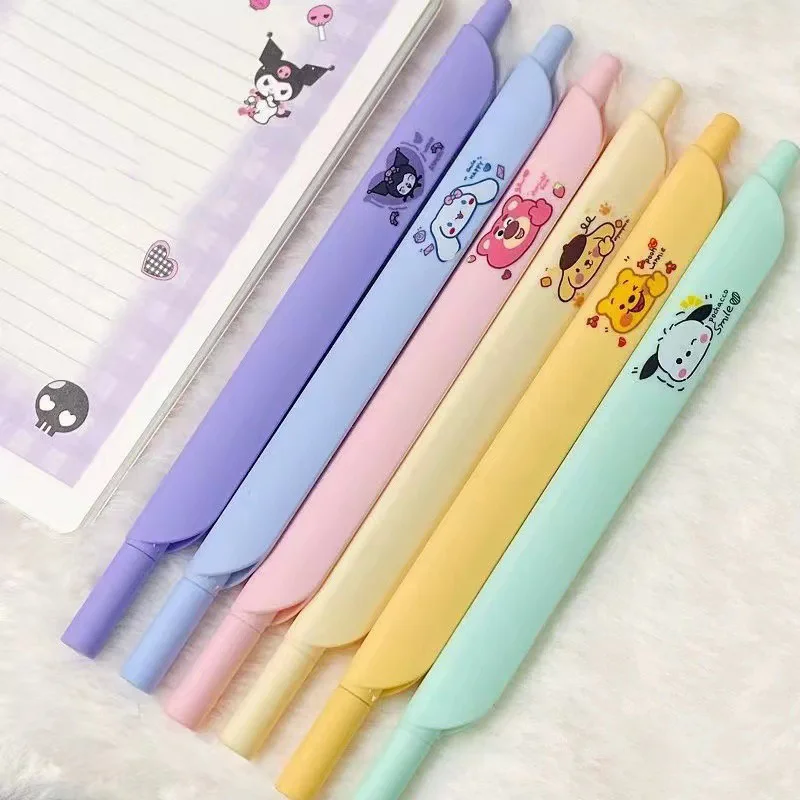 

36 шт./партия, гелевые ручки Sanrio 0,5 мм с черными чернилами