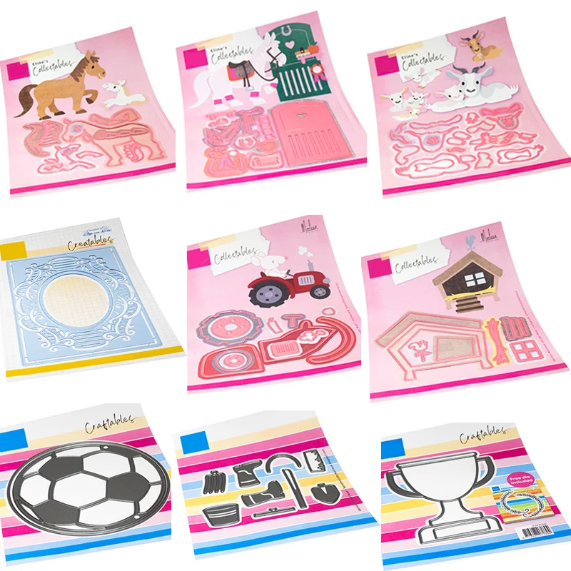 Design Metal Cutting Dies for Making Decorative Diy Scrapbook Practice Photo Album Process Craft Handicraft Card metal cutting dies