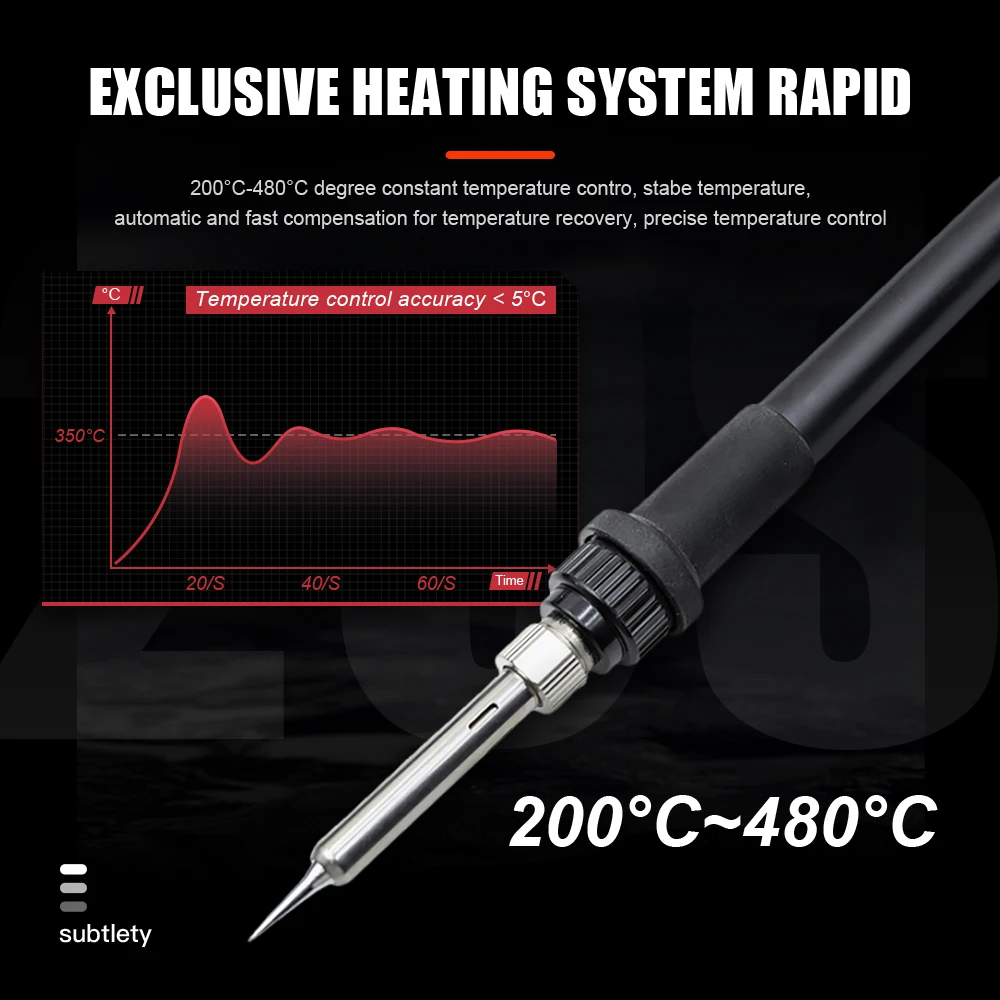 Soldering Station 60W Adjustable Temperature Anti-static 110V 220V Welding Stati