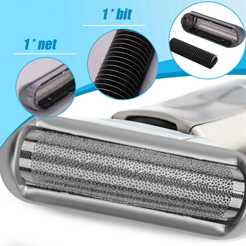 Replacement Shaver Foil And Cutter Fits Braun Cruzer 5S P40 P50 P60 P70 P80 P90 M30 M60 M90 550 555 570 575 5604 5607 electric shaver head