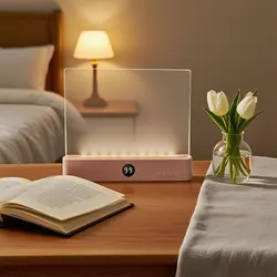 Versatile LED Reading & Night Light with Adjustable Color and Brightness (WHITE)