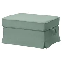 EKTORP Footstool cover Anti-slip Solid Color Slipcover Protective cover for Living Room 2