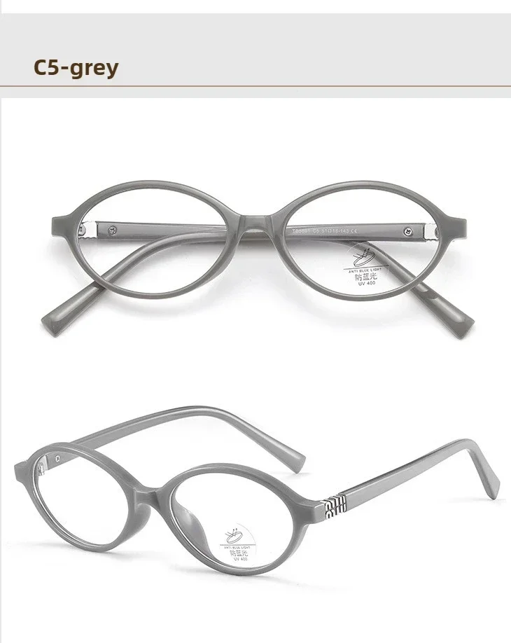 Oval Reading Glasses - Classic Oval Frames With Photochromic Lenses For Women Small Frames