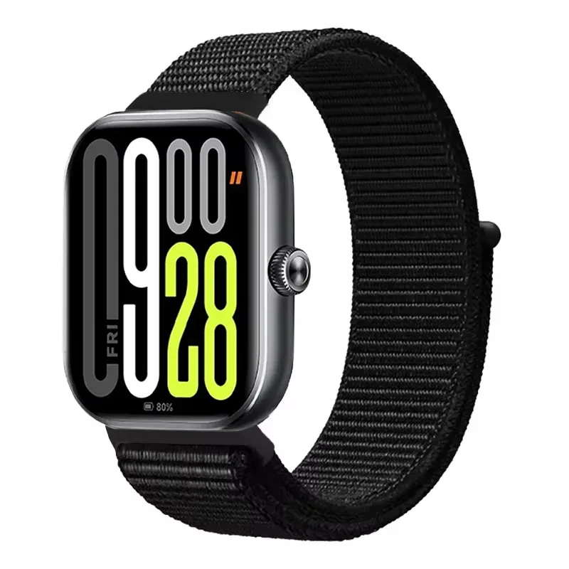 Premium Nylon Braided Loop Strap with Scratch-Resistant Buckle
