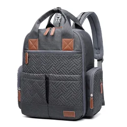 Mommy Diaper Bags Large Capacity Backpack Mummy Fashion Convenient Travel Nappy bags Handbag Multi-function Maternity Bags HMB01