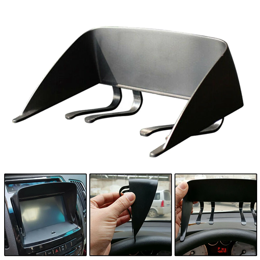 7 Inch Car GPS Sunshade Cover GPS Screen Sun Shade Visor Hood Central