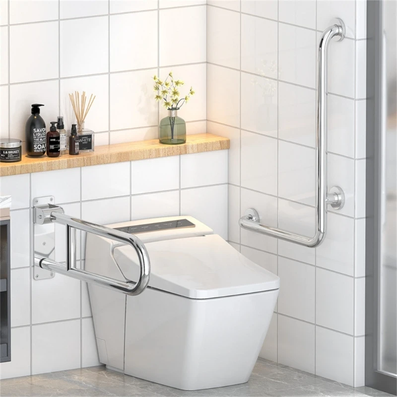 Foldable Non-slip Toilet Arm for Elderly, Household, Pregnant Women, Bathroom, Disabled