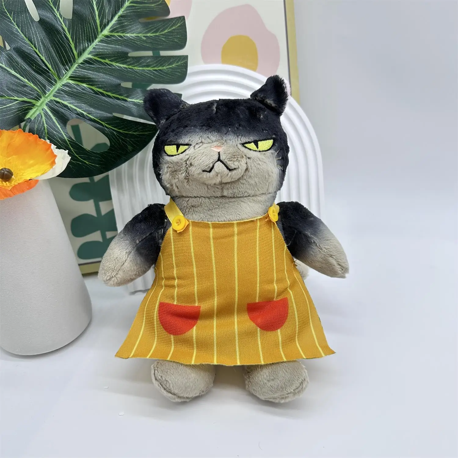 

Талисман Yukichi, кошка, плюшевая кукла, Мультяшные животные, игрушки для детей, игрушка для мальчиков и девочек, подарок на день рождения