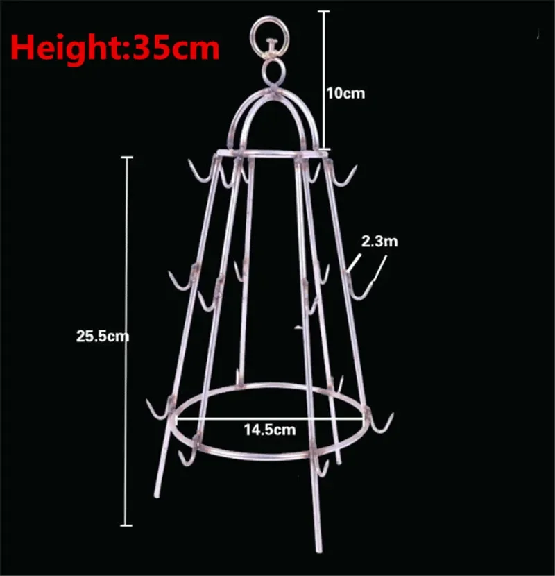 grill meat rack bbq Stainless Steel Beef Meat clasps duck goose Turkey Hooks Roast Duck Bacon Hook BBQ Hanger Bread Hook Tool