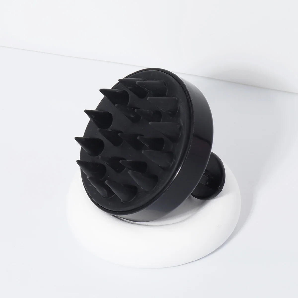 1 pcs silicone soft shampoo brush scalp massage comb thoroughly clean scalp body massage brush hair salon hair brush 3