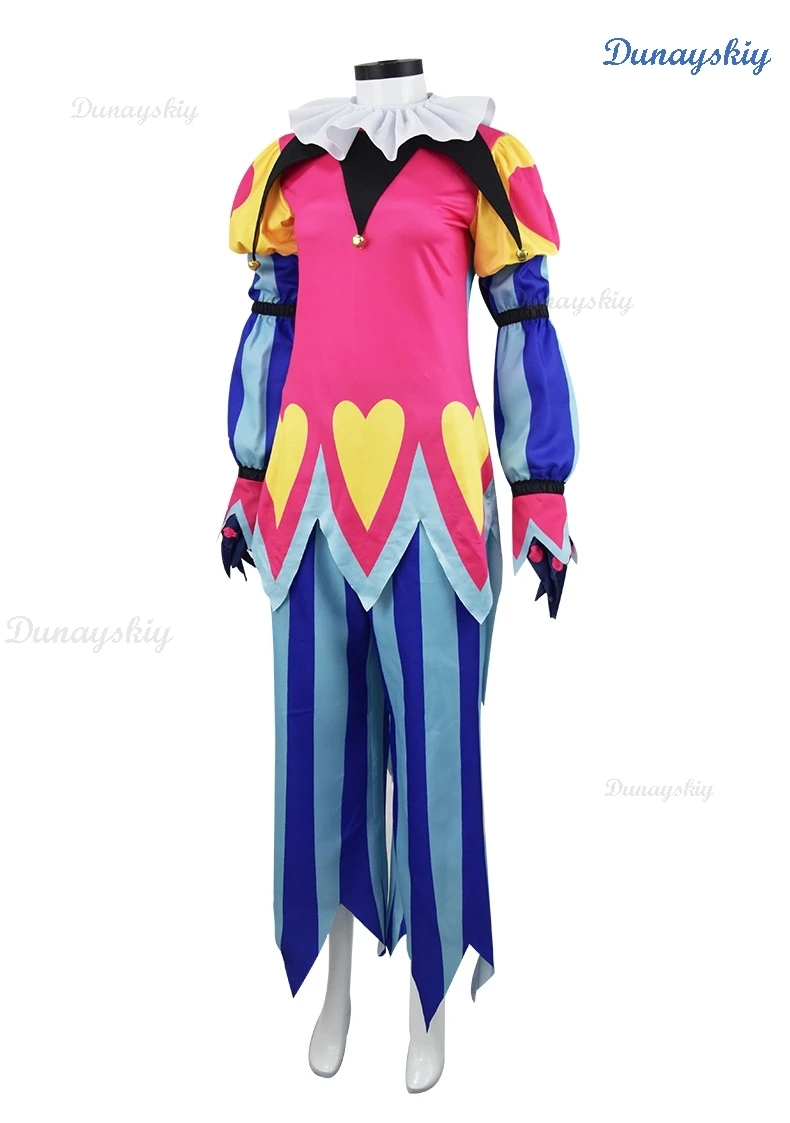 Fizzarolli Cosplay Costume Helluva Hat Boss Halloween Fancy Clown Suit Fezz Tail Carnaval Party Suit FullSet Unisex Suit XS-3XL 16 Fizzarolli Cosplay Costume Helluva Hat Boss Halloween Fancy Clown Suit Fezz Tail Carnaval Party Suit FullSet Unisex Suit XS-3XL 5