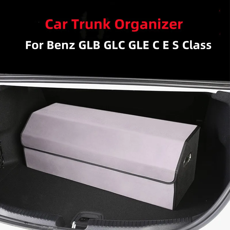 Auto kofferraum faltbare Aufbewahrung sbox Reise Camping Leder Organizer  Tasche für Mercedes Benz amg clk cla gle glc a b c e s Klasse a180 -  AliExpress