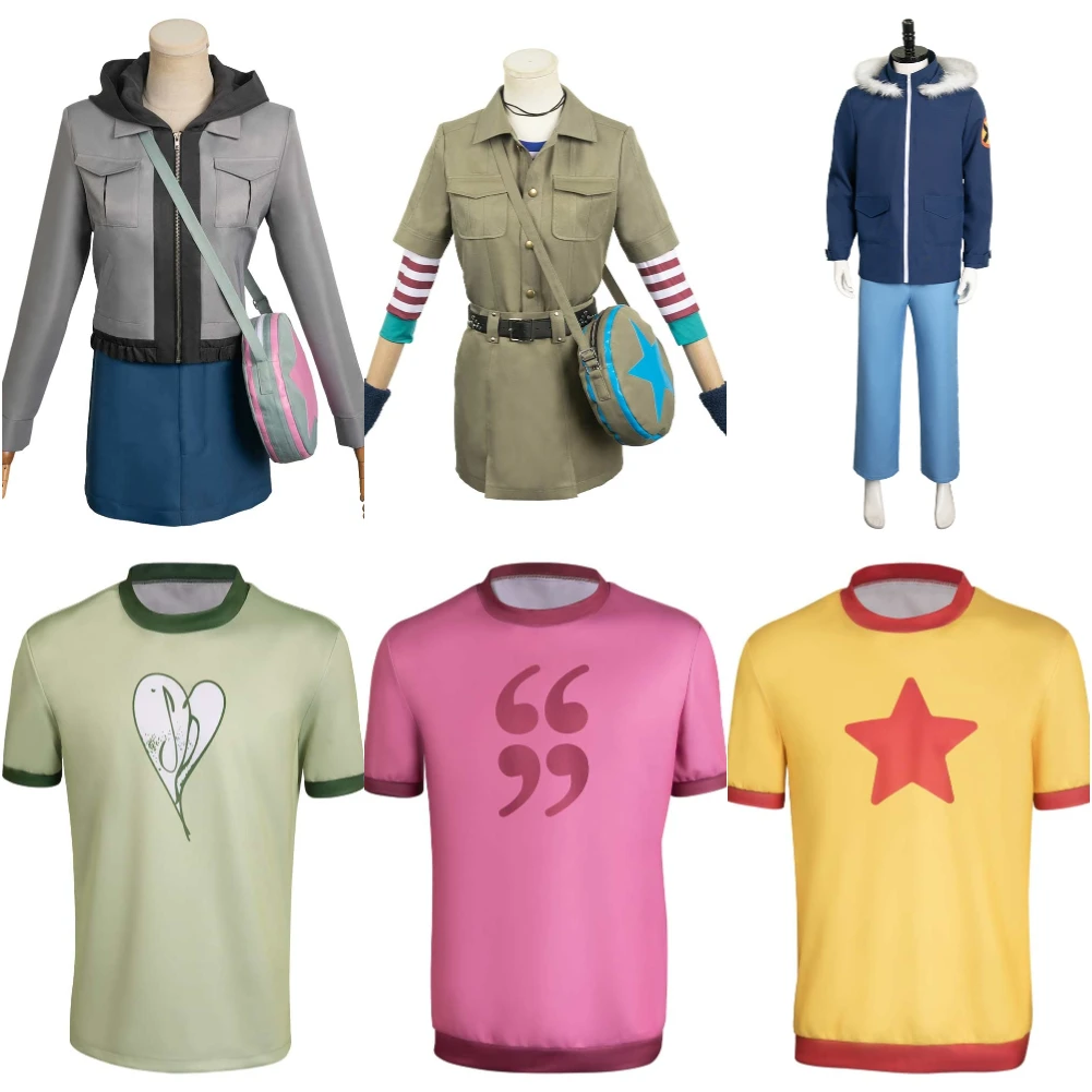 Prende Il 2023 Di Sconto Scott Pilgrim Ramona Flowers Cosplay T Shirt Giacca Cappotto Gonna Costume Abiti Uomo Donna Halloween Carnival Suits