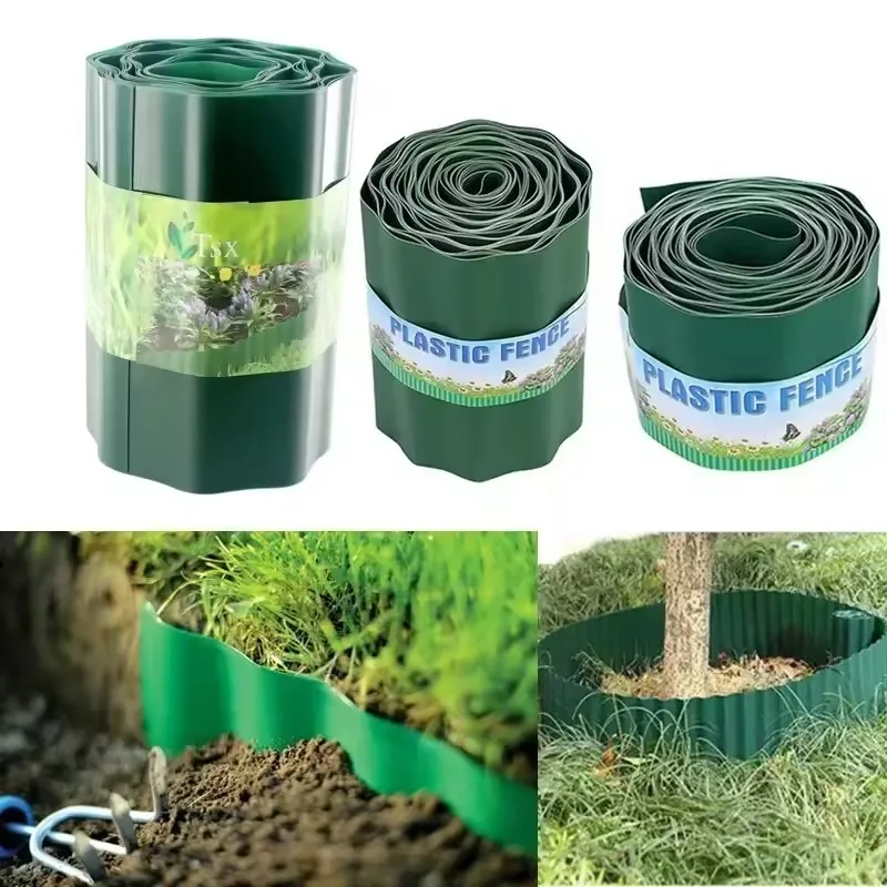10/15/20cm Garden Grass Lawn Edge Border Fence
