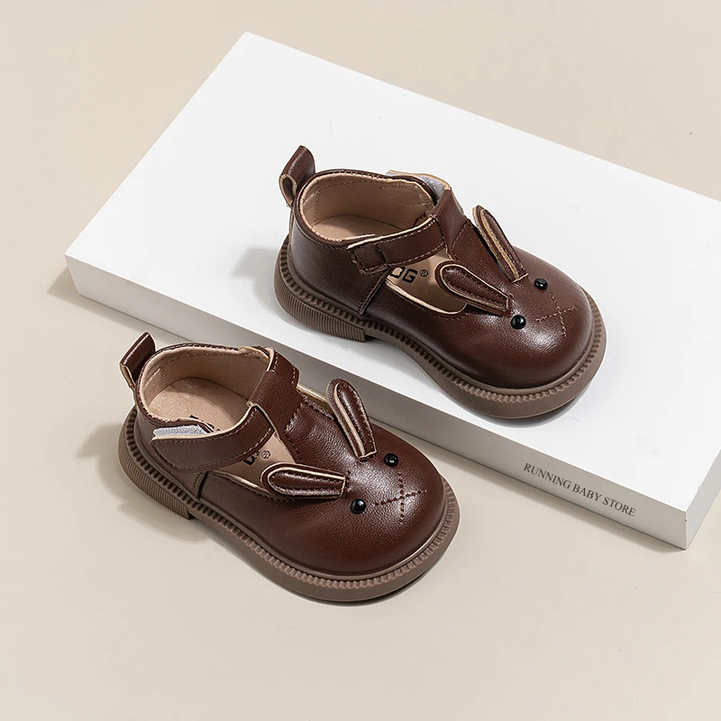 Toddler First Shoes For Kids Rabbit Shoes Girl Cute Baby Moccasins Toddlers Rubber Summer Little Kids Baby Walker I02134