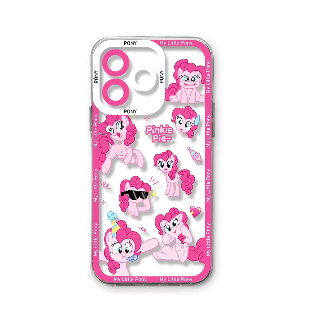 thumbnail image 1 of Funda de teléfono My Little Pony para iPhone, carcasa transparente para iPhone 16, 15, 14, 13, 12, 11, Mini Pro Max, X, XR, XSMax, 7, 8 Plus, SE20, 1 of 5