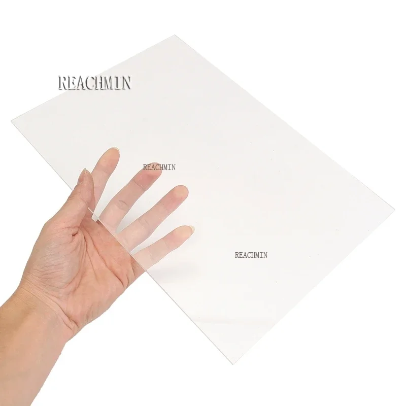 1 2 3mm Transparent Plexiglass Clear Acrylic Plexiglass Sheet Plastic Transparent Board Panel Glass Polymethyl Methac